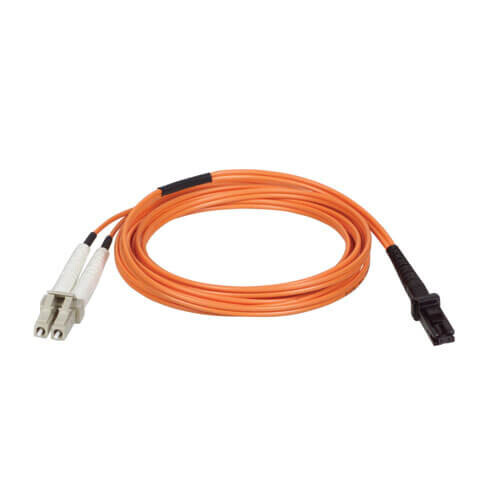 9cb43551b339e44c32ec7435e013d7bf-2 Tripp Lite series Duplex Multimode 62.5/125 Fiber Patch Cable (MTRJ/LC), 3M (10 ft.) - N314-03M