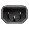 Tripp Lite series NEMA 5-15R to C14 Power Cord Adapter - 15A, 125V, Black