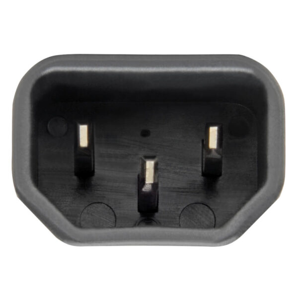 Tripp Lite series NEMA 5-15R to C14 Power Cord Adapter - 15A, 125V, Black