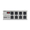 Tripp Lite series Isobar 8-Outlet Surge Protector, 12 ft. Cord with Right-Angle Plug, 3840 Joules, Diagnostic LEDs, Metal Housing