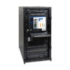 9cfed6afd0536811b02e07065393199f Tripp Lite series 25U SmartRack Standard-Depth Half-Height Server Rack Enclosure, Doors and Side Panels