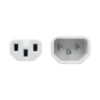 9d2700b35a80ee62e30bbe72c142dc7e Tripp Lite series Power Cord C14 to C15 - Heavy-Duty, 15A, 250V, 14 AWG, 3 ft. (0.91 m), White