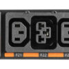 Eaton Universal-Input Metered PDU G4, 208V and 415/240V, 24 Outlets, Input Cable Sold Separately, 0U Vertical