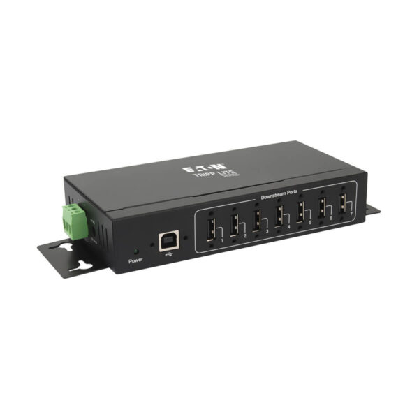 9d2b7ba9d7e76688bf384e76b2ed2256 Tripp Lite series 7-Port Industrial-Grade USB 2.0 Hub - 15 kV ESD Immunity, Metal Housing, Wall/DIN Mountable
