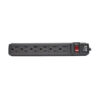 9d37c641535a1398b7e1070186471f61 Tripp Lite series Power It! 6-Outlet Power Strip, 6 ft. (1.83 m) Cord, Black Housing