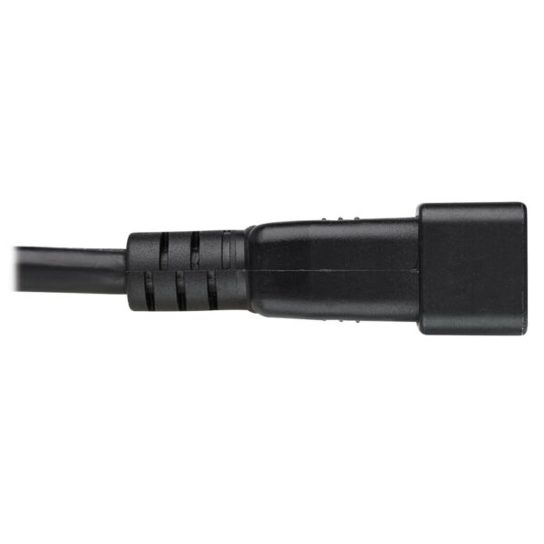Tripp Lite series Splitter Cable, Heavy-Duty, C20 to 2x C13 - 15A, 100-250V, 14 AWG, 2 ft. (0.61 m), Black