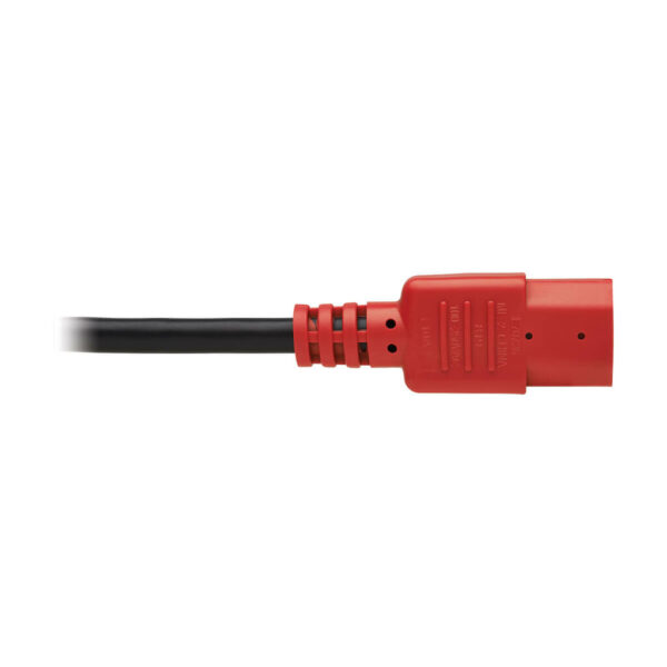 9db507fb392a9e41fdc406fd5aea8ecc Tripp Lite series PDU Power Cord, C13 to C14 - 10A, 250V, 18 AWG, 4 ft. (1.22 m), Red