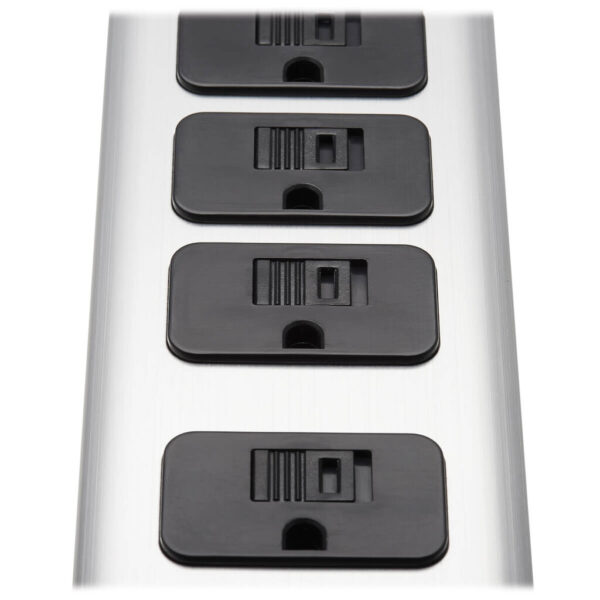Tripp Lite TLM506USBC surge protector Black, Silver 5 AC outlet(s) 120 V 1,83 m