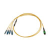 9dbbec4d4d41e65f85aecf0b66e48f82 Tripp Lite series 40/100/400G Singlemode 9/125 OS2 Breakout Fiber Optic Cable (12F MTP/MPO-APC to 4x Duplex SN-UPC F/M), LSZH, Yellow, 1 m (3.3 ft.)