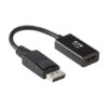 Tripp Lite series DisplayPort to HDMI Active Adapter (M/F), Latching Connector, 4K 60 Hz, DP1.2, HDCP 2.2,Black, 6 in.