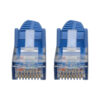 Tripp Lite series Cat5e 350 MHz Snagless Molded (UTP) Ethernet Cable (RJ45 M/M),, PoE - Blue, 35 ft. (10.67 m)