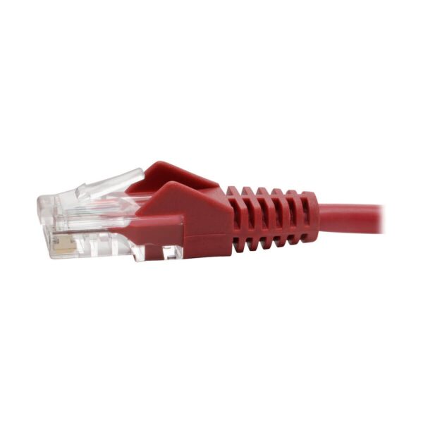 9e2980719836fcc93afea5ca2a9d4506 Tripp Lite series Cat5e 350 MHz Snagless Molded (UTP) Ethernet Cable (RJ45 M/M), PoE - Red, 6 ft. (1.83 m)