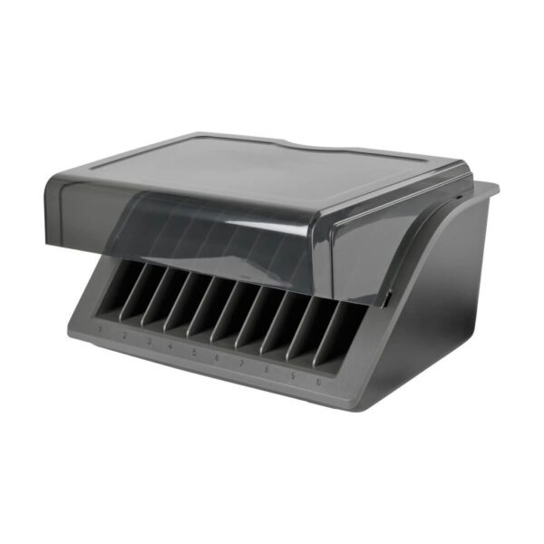 Tripp Lite series 10-Device Desktop AC Charging Station with Surge Protector for Tablets, Laptops and E-Readers
