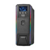 Tripp Lite series 600VA 360W 120V Pure Sine Wave Gaming UPS Battery Backup - LCD, AVR, RGB LEDs, USB Charging, Tower