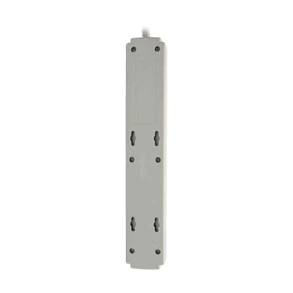 9e5771fea8da10e6594a22184063d1df Tripp Lite series Protect It! 6-Outlet Surge Protector, 15 ft. Cord, 1200 Joules, Diagnostic LED, Light Gray Housing