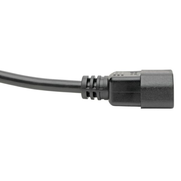 Tripp Lite series Power Extension Cord, Locking C13 to C14 PDU Style - 10A, 250V, 18 AWG, 10 ft. (3.05 m)