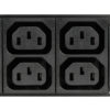 9ed6b19e7bf28677aa7a50493415a53a Eaton 3.7kW Single-Phase 208/230V Monitored PDU - LX Platform, 18 C13, 2 C19 Outlets, C20 / L6-20P Inputs, 0U 900mm Height, TAA