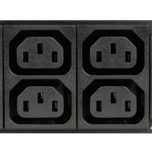 9ed6b19e7bf28677aa7a50493415a53a Eaton 3.7kW Single-Phase 208/230V Monitored PDU - LX Platform, 18 C13, 2 C19 Outlets, C20 / L6-20P Inputs, 0U 900mm Height, TAA