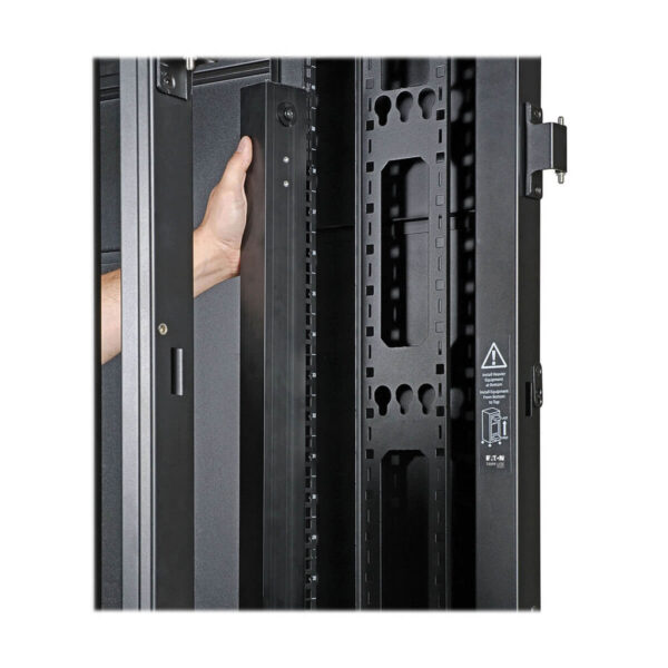 Tripp Lite series 45U Extra-Deep Server Rack - 48 in. (1219 mm) Depth, Doors & Side Panels Included