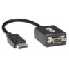 Tripp Lite series DisplayPort to VGA Active Adapter Video Converter (M/F), 6-in. (15.24 cm), 50 Pack