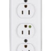 Tripp Lite series Safe-IT UL 1363 Medical-Grade Power Strip, 6 Hospital-Grade Outlets, USB Charging, Safety Covers, Antimicrobial, 15 ft. Cord