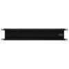 9f9c1d8603601e574b2601e4a3d9d648 Tripp Lite series Horizontal Cable Manager - Metal Rings, Black, 2U
