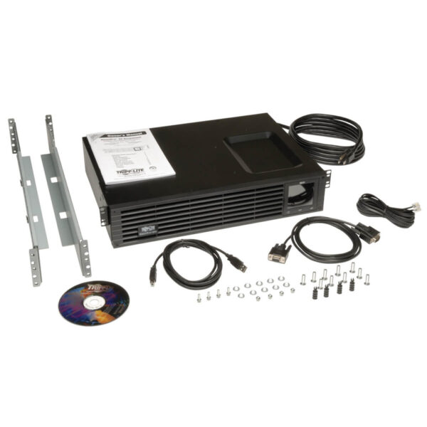 9fc16f08827111fa65b744bbcf8d79f2 Tripp Lite series SmartPro 120V 1000VA 800W Line-Interactive Sine Wave UPS, 2U, WEBCARDLX, LCD, USB, DB9, 6 Outlets