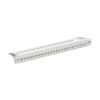 9fd402d4dc0702f756db617d1faa7e79 Tripp Lite series 24-Port Cat6a Feed-Through Patch Panel - 4PPoE Compliant, 1U Rack-Mount, RJ45 Ethernet, White, TAA