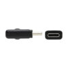 Tripp Lite series USB-C Cable (M/M) - USB 3.2 Gen 2 (10 Gbps), 5A (100W) Rating, Thunderbolt 3 Compatible, Right-Angle Plug, 1 m (3.3 ft.)