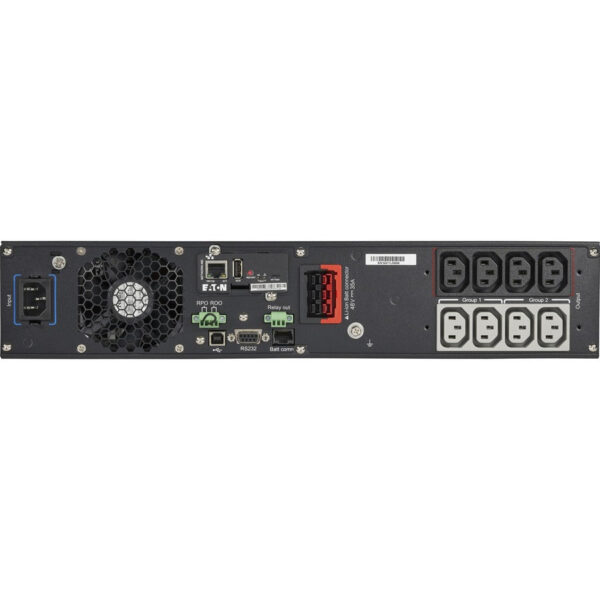 Eaton 9PX 1500VA 1350W 208V Double-Conversion UPS - C14 input, 8 C13 Outlets, Lithium-ion Battery, 2U Rack/Tower - 9PX1500GRT-L