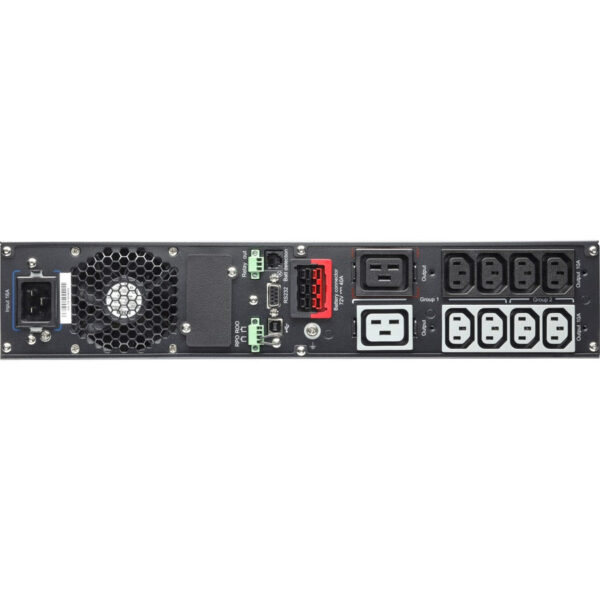 Eaton 9PX 3000VA 3000W 208V Double-Conversion UPS - L6-20P, 2 L6-20R, 1 L6-30R Outlets, Extended Run, 2U Rack/Tower - 9PX3000GLRT