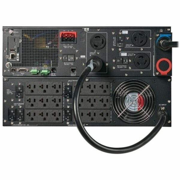 Eaton 9PX G2 3kVA 3kW Online UPS, 200-240V In, 120/240V Out, L6-30P/Hardwired In, 18x 5-20R, 2x L6-20R, 1x L6-30R, Network Card, 6U - 9PX3K3UNTF5G2