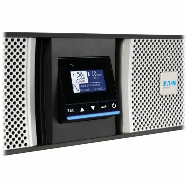 Eaton 9PX G2 5kVA 5kW 200-240V Input 120/240V Output Double-Conversion UPS - Hardwired Input/Output, Network Card, 6U Rack/Tower - 9PX5KP2G2