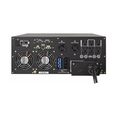 Eaton 9PX 5.5kVA 4.9kW 120V/208V Double-Conversion UPS - L14-30P, 6x 5-20R, 1 L6-30R, 1 L14-30R, Hardwired Outlets, Network Card, 4U - 9PX6KSP