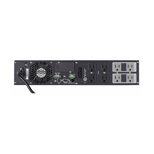 Eaton 9PX 700VA 630W 120V Online Double-Conversion UPS - 5-15P, 8x 5-15R Outlets, Cybersecure Network Card Option, Extended Run, 2U Rack/Tower