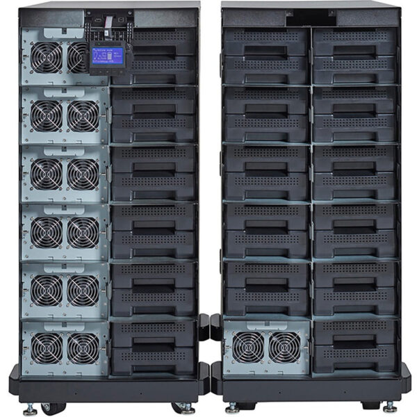 Eaton 9PXM 8-Slot Connected External Battery Cabinet for 9PXM Online Double-Conversion UPS, Add up to 4 EBMs, 14U Rack/Tower, TAA Eaton 9PXM 8-Slot Connected External Battery Cabinet for 9PXM Online Double-Conversion UPS, Add up to 4 EBMs, 14U Rack/Tower, TAA