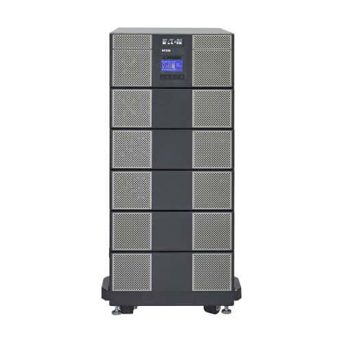 Eaton 9PXM 12kVA 10.8kW 208-240V N+1 Modular Scalable Double-Conversion UPS, Hardwired Input / Output, Network Card Included, 21U, TAA - 9PXM12S12K