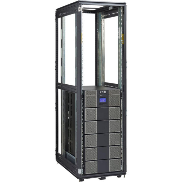 Eaton 9PXM 16kVA 14.4kW 208-240V N+1 Modular Online UPS, Hardwired Input, 8x 5-20R, 2x L6-30R, 2x L6-20R, 2x L14-30R, 21U, TAA - 9PXM12S16K-PD