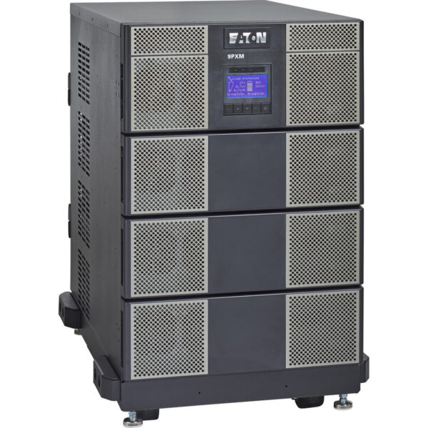 Eaton 9PXM 12kVA 10.8kW 208-240V N+1 Modular Scalable Double-Conversion UPS, Hardwired Input / Output, Network Card Included, 14U, TAA - 9PXM8S12K