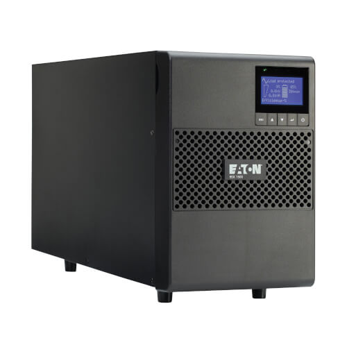 Eaton 9SX 1500VA 1350W 208V Online Double-Conversion UPS - 6 C13 Outlets, Cybersecure Network Card Option, Extended Run, Tower