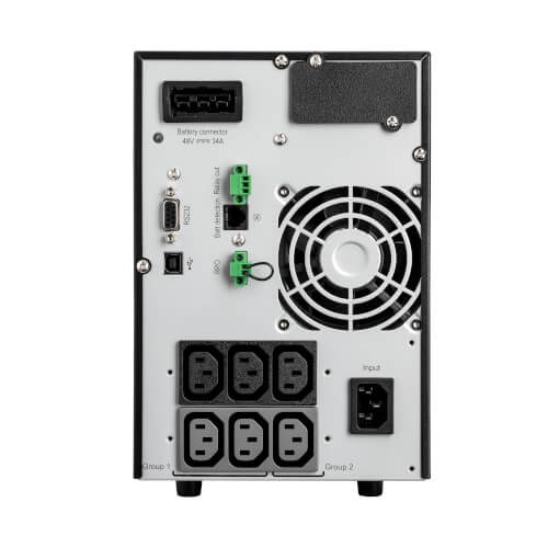 Eaton 9SX 1500VA 1350W 208V Online Double-Conversion UPS - 6 C13 Outlets, Cybersecure Network Card Option, Extended Run, Tower