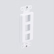 Decora Insert 3-Port White