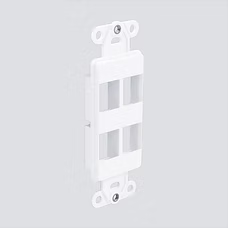 Decora Insert 4-Port Ivory