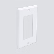 DWP1G-XX Decora Wall Plate, Single-Gang Ivory
