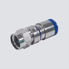 RG-6 F Compression Connector for RG-6 & RG-6Q Coaxial Cables, 50-Pack