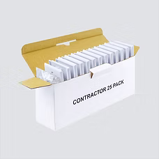 FP01PXX-SPK 1-Port Single Gang, Flush Style, Faceplate, 25-Pack Ivory