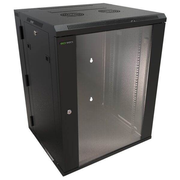 Rack Basics 15U Swing-Out Wall Cabinet