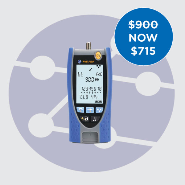 Trend Networks - PoE Pro Bluetooth - Data Cable and PoE Tester with AnyWARE Cloud