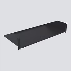 Rack Shelf, 14" Single-Sided Solid, 1U, Single Pack