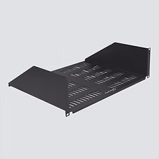 Rack Shelf, 14" Single-Sided Vented, 1U, Single Pack